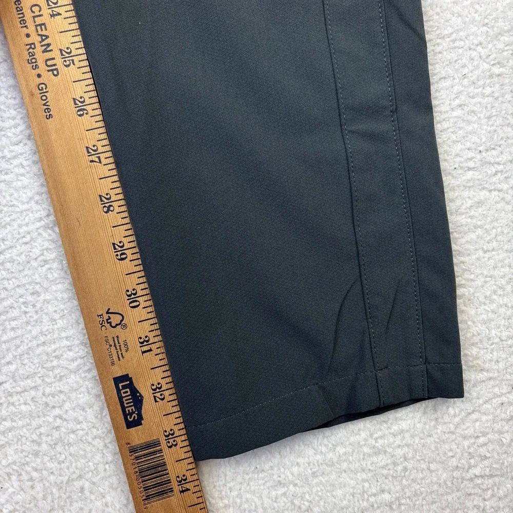 NIKE Dri-FIT Slim Fit Mens Golf Pants Size 32/34 Gray Lightweight Stretch Modern